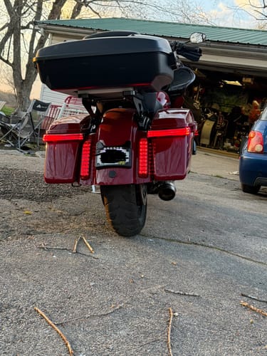 Customer photo review of HR3 Billiard CVO STYLE Rear Fender Filler Panel FOR Harley Touring 2014-2023