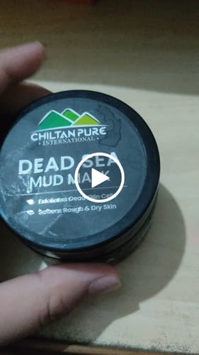 Customer video review of Dead Sea Mud Mask – Intensely Hydrate, Exfoliates Dead Skin Cells, Cures Psoriasis & Eczema 150g