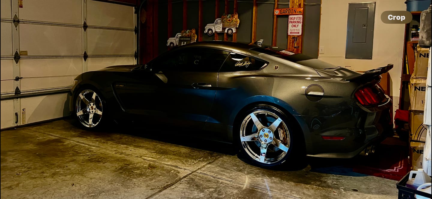 Customer photo review of Bronze Bomber Non-Acid Wheel Cleaner (32oz)