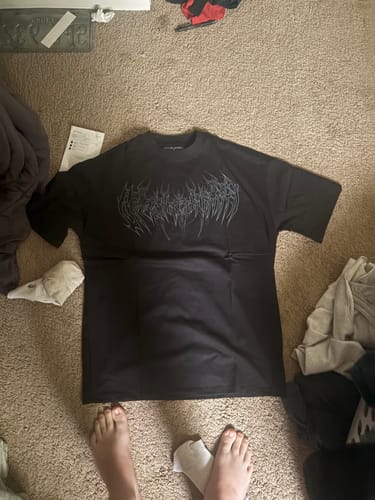 Customer photo review of Forgotten Soul Oversized T-shirt [MIDNIGHT]