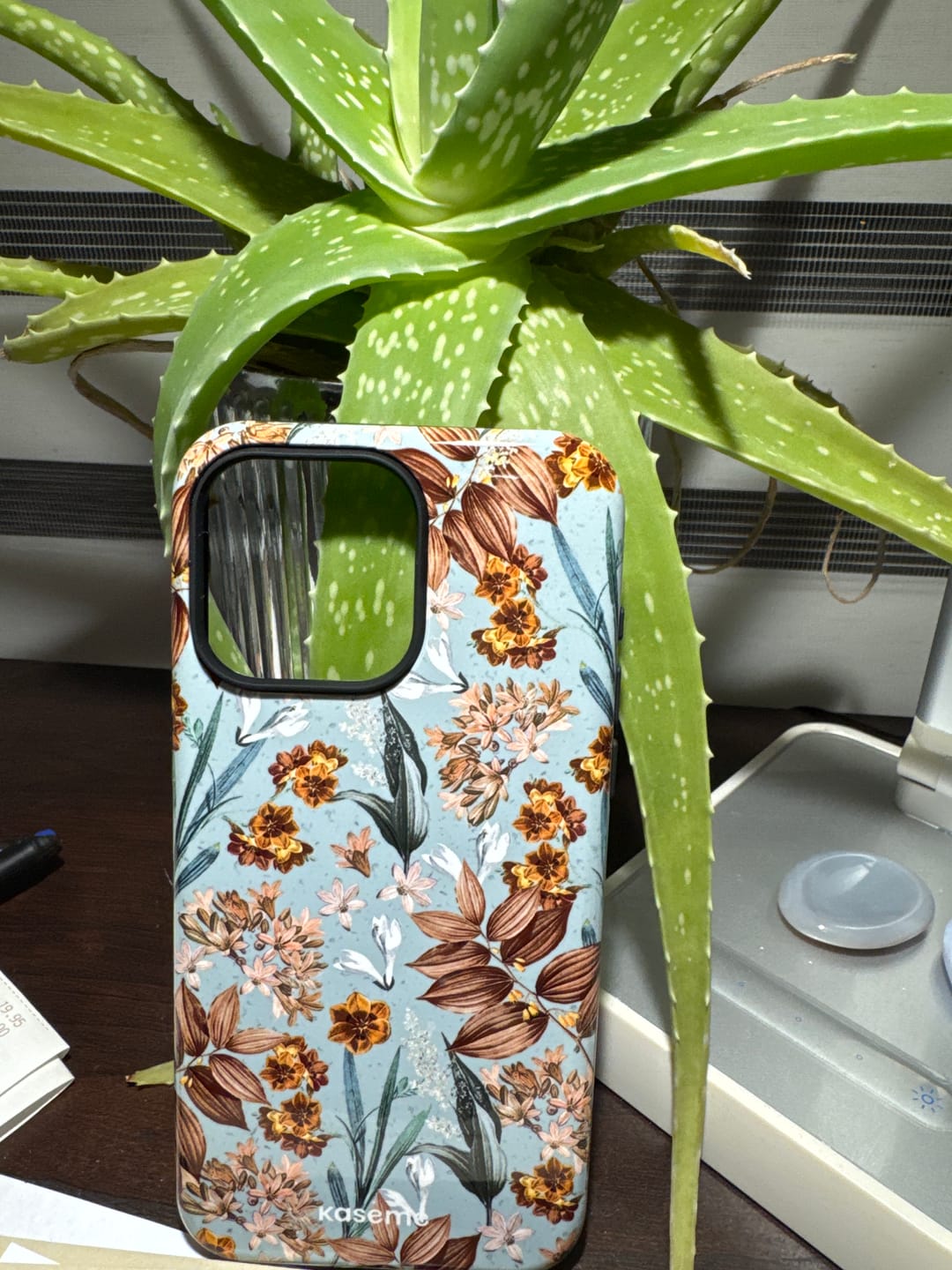 Customer photo review of Autumn Leaves Blue