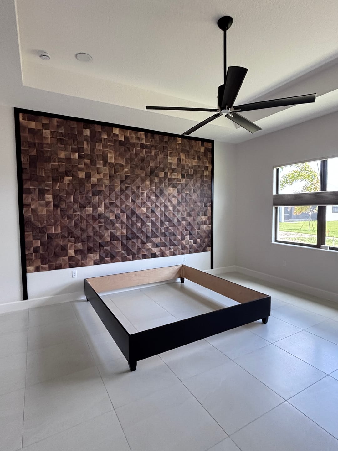 Customer photo review of 3D Diamond Natural Walnut