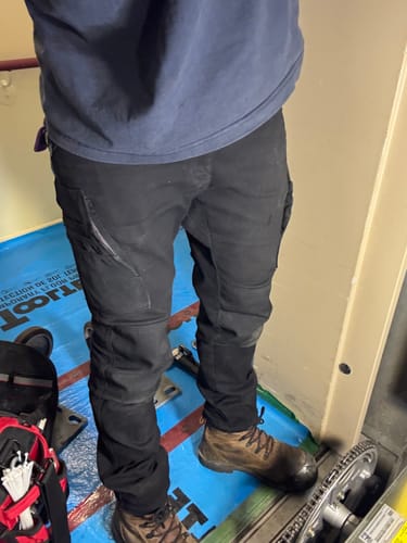 Customer photo review of RX-1 Relaxed Pro Pants Blackout