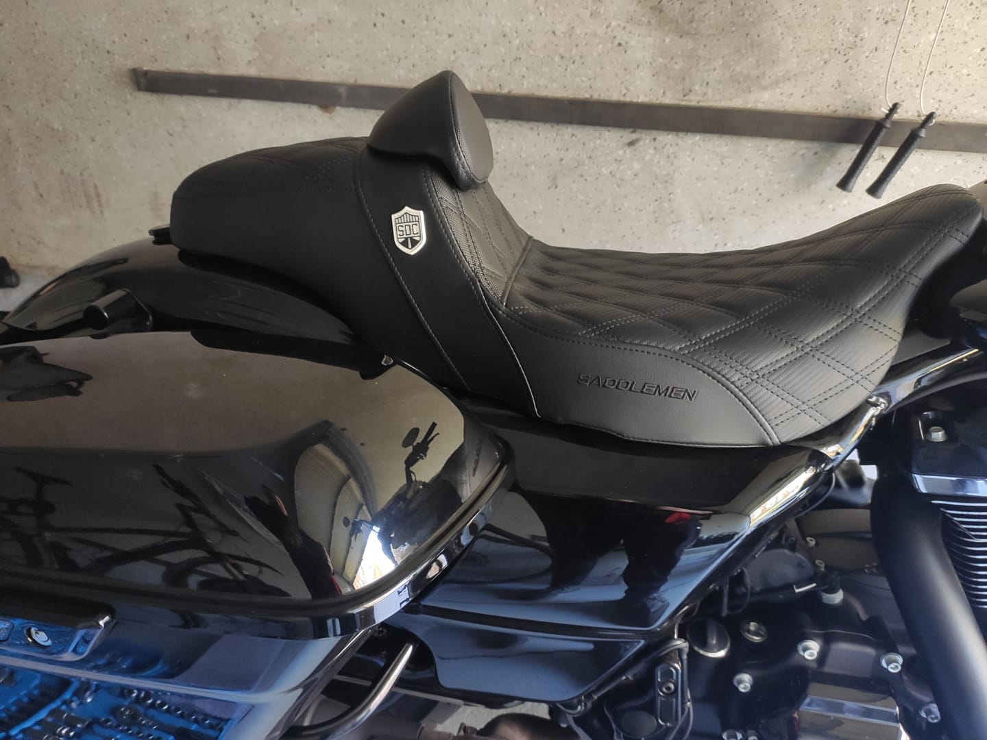 Customer photo review of SDC Performance Lehne für Touring ab 09