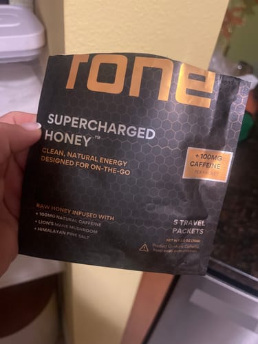 Customer photo review of (5-Sample Pack) SuperCharged Honey - 100mg