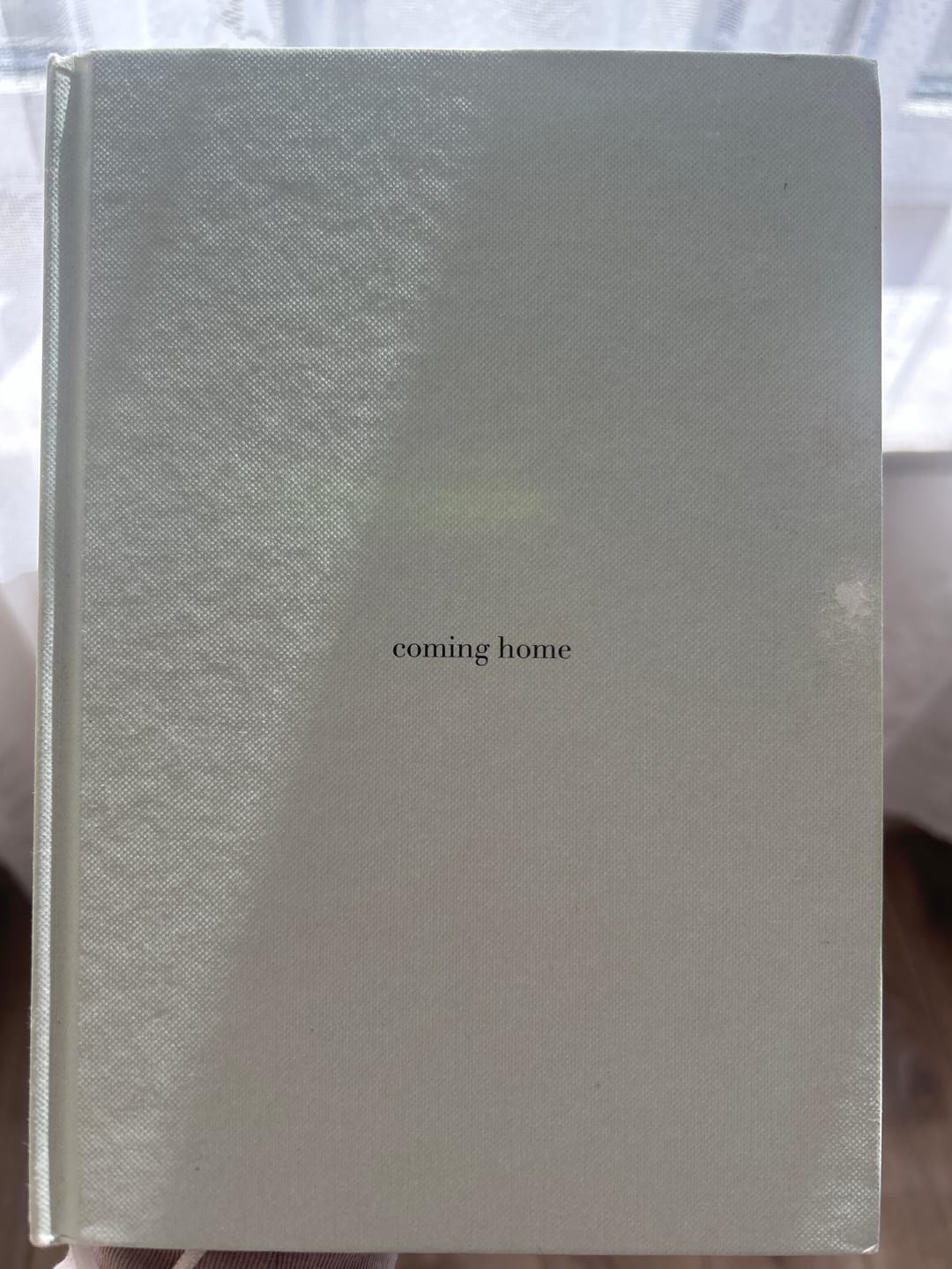 Customer photo review of "coming home" Journal