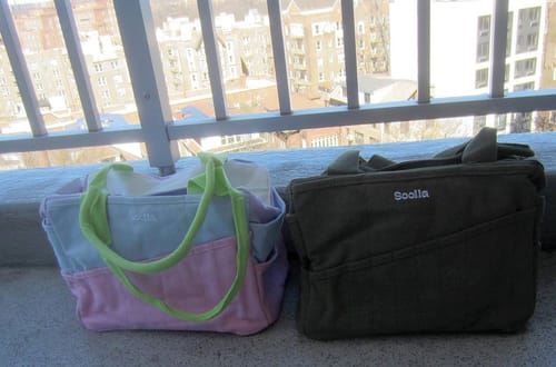 Customer photo review of Soolla® Studio Bag, 80's Windbreaker