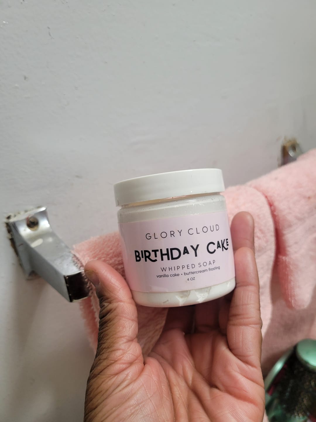 Customer photo review of Birthday Cake - Cloud Soap