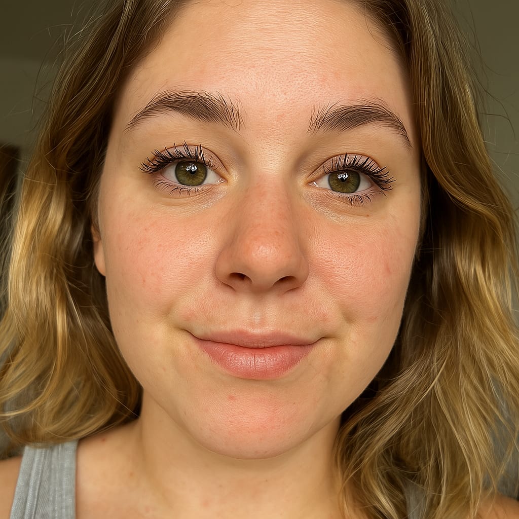 Customer photo review of Lash Growth Serum Infused Tubing Mascara – Giali Beauty