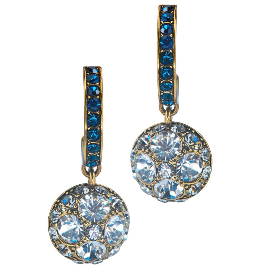 Customer photo review of Heidi Daus®"Classic Cuties" Crystal Drop Earrings