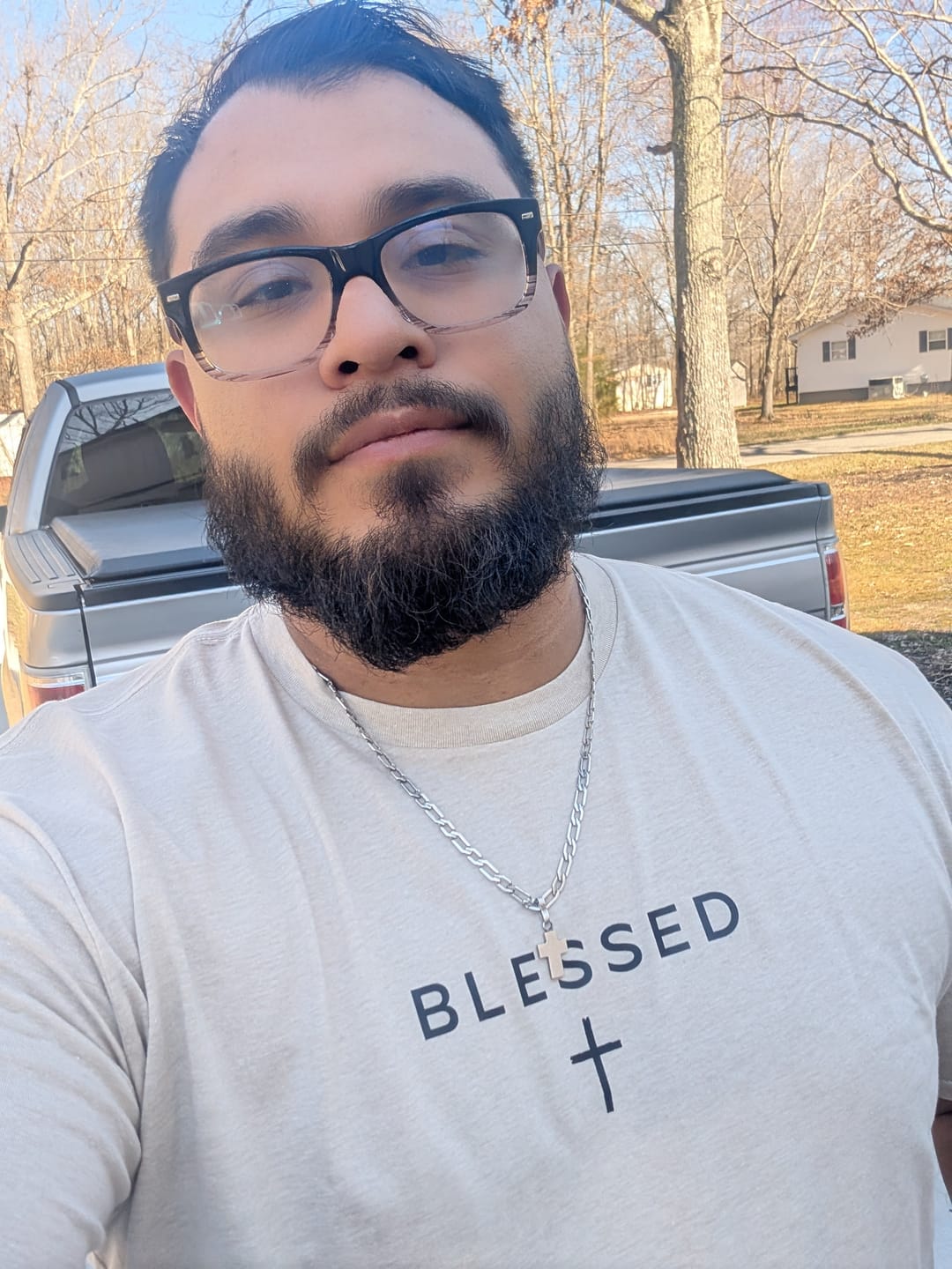 Customer photo review of Blessed Tee