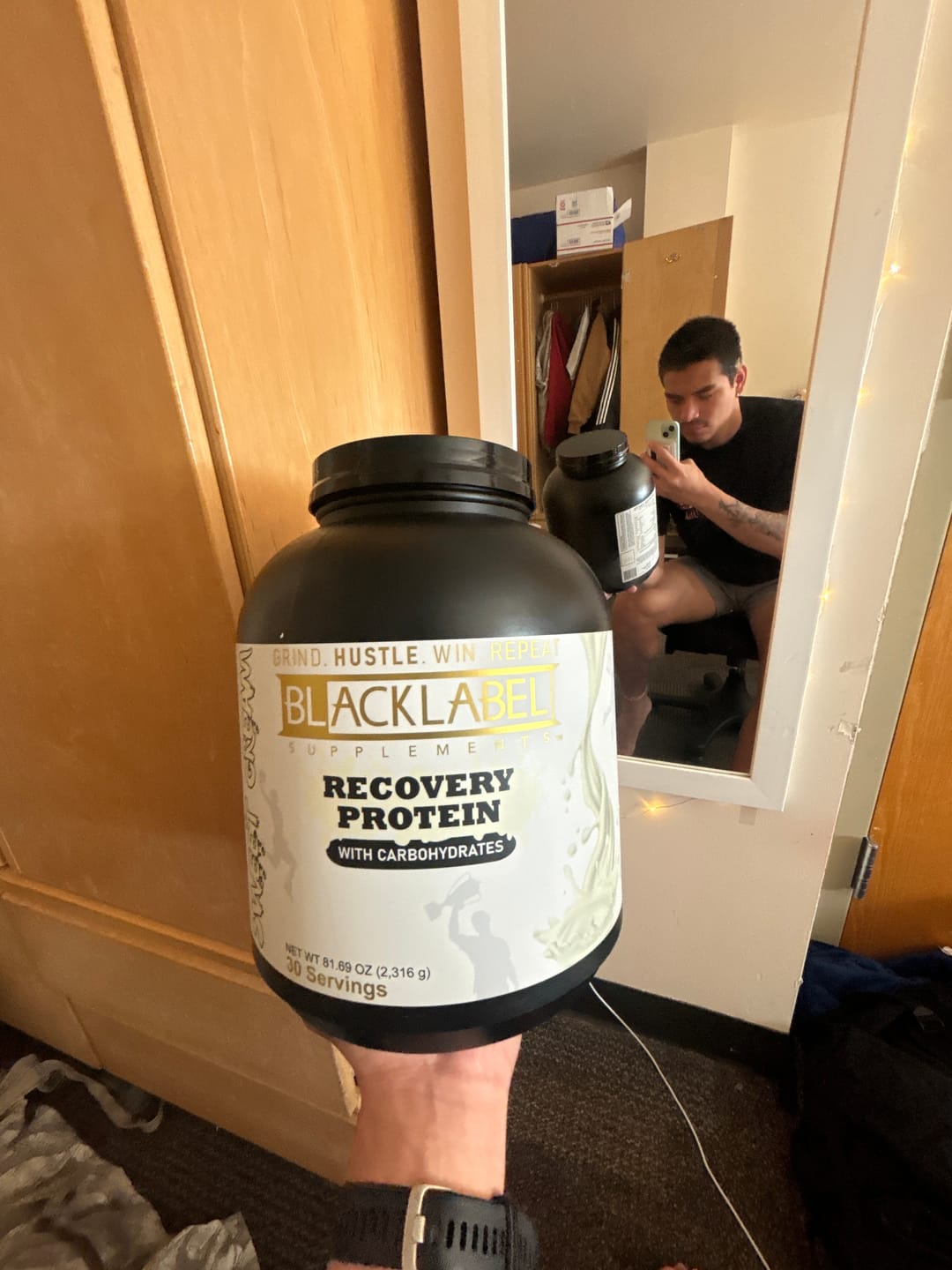 Customer photo review of RECOVERY PROTEIN