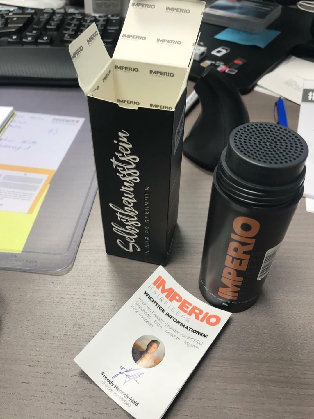 Customer photo review of IMPERIO® Streuhaar