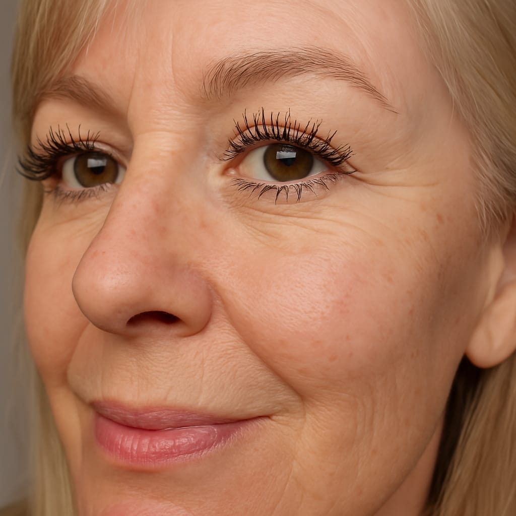 Customer photo review of Lash Growth Serum Infused Tubing Mascara – Giali Beauty
