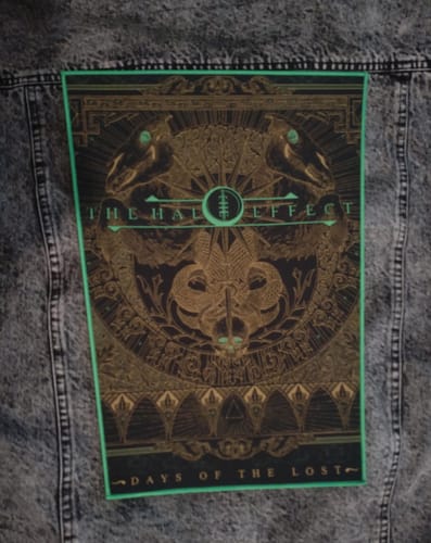 Customer photo review of The Halo Effect - Days Of The Lost - Backpatch