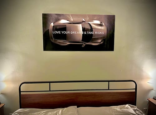 Customer photo review of DREAMS & RISKS