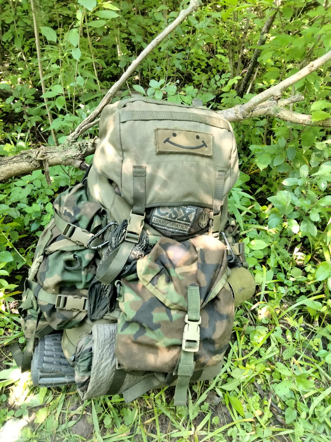 Customer photo review of Jääkäri L backpack