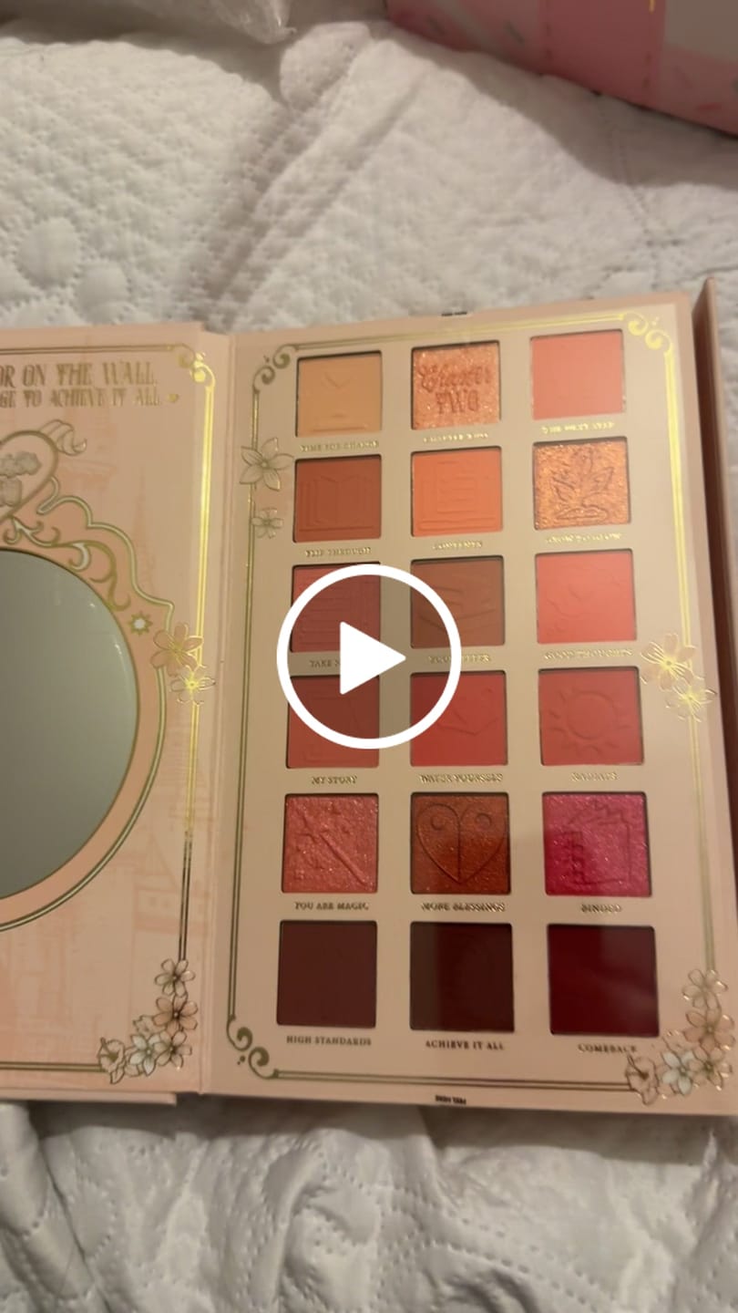 Customer video review of P. Louise A Brand New Chapter Palette - Chapter Two