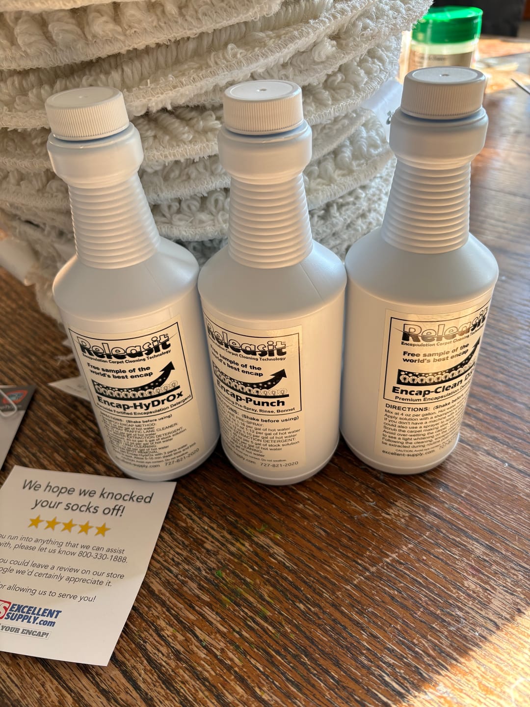 Customer photo review of Releasit Sample 3-Pack