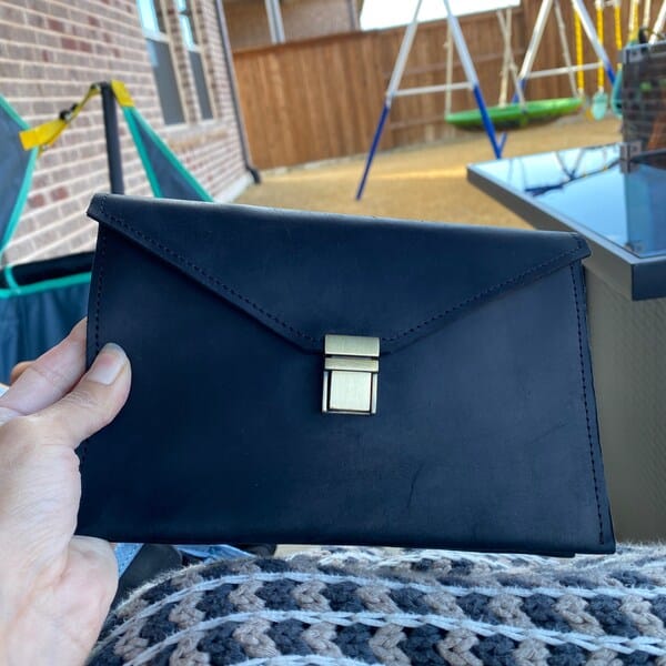 Customer photo review of Belt Wallet