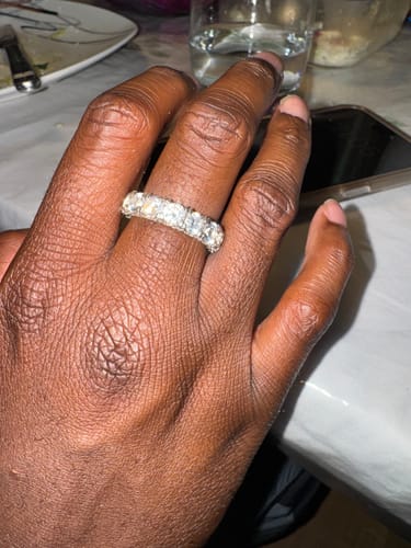 Customer photo review of ICY ICICLE RING.