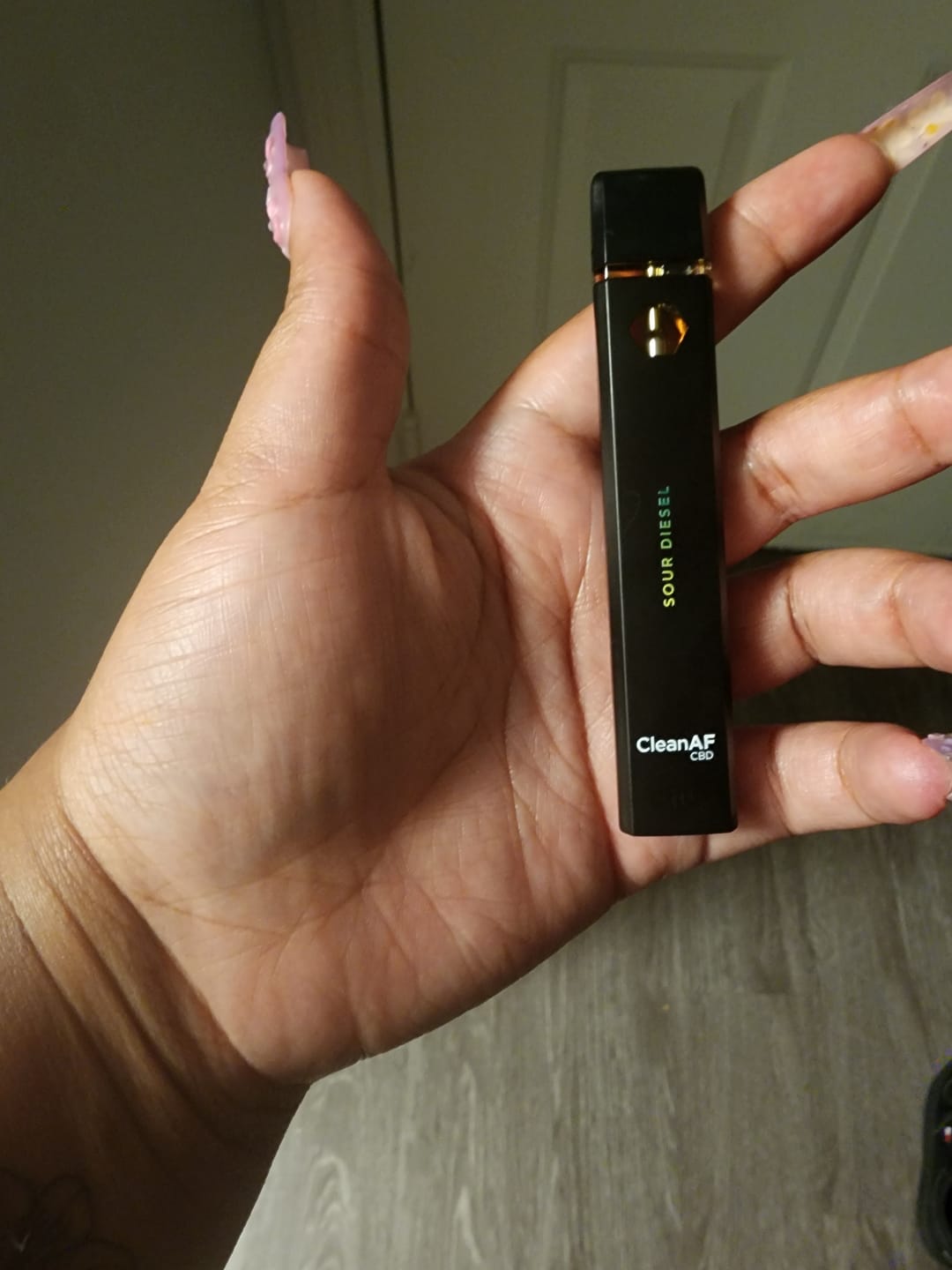Customer photo review of Sour Diesel THC Vape Pen