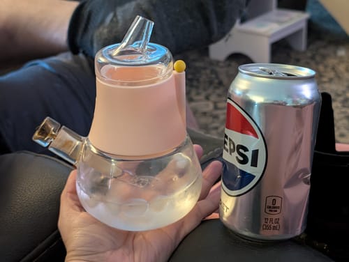 Customer photo review of The Bubbler Cover - Lavender