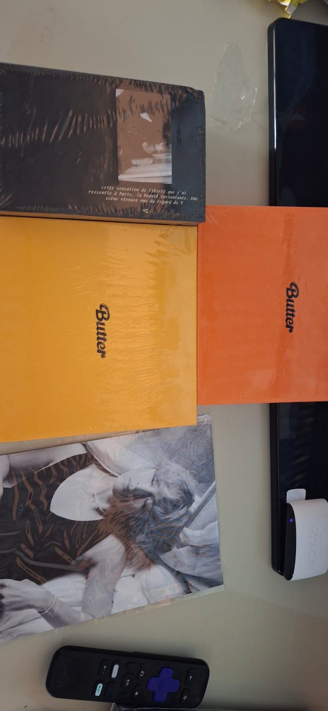 Customer photo review of BTS - SINGLE ALBUM [BUTTER]
