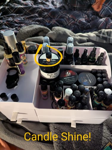 Customer photo review of Candle Shine