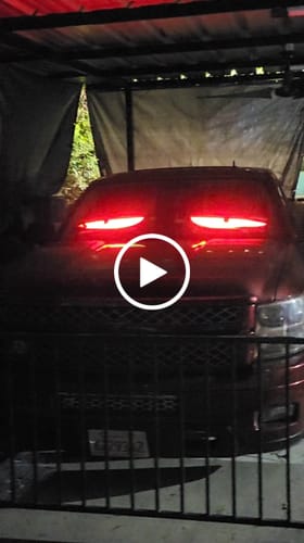 Customer video review of LED Windshield Eyes For Car And Truck