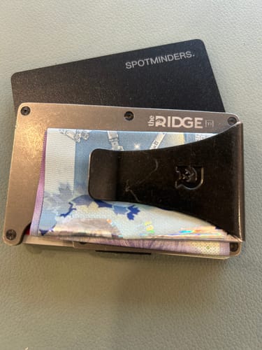 Customer photo review of SPOTMINDERS. Tracking card