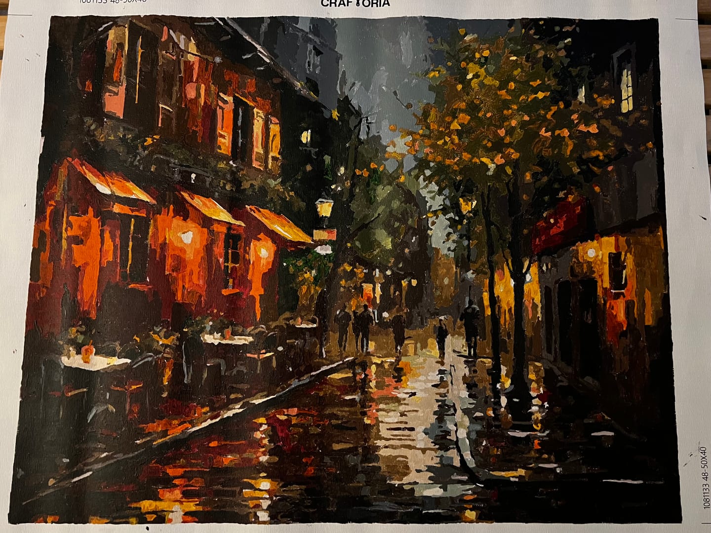 Customer photo review of Parisian Rainy Cafe