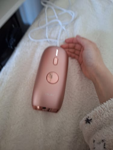 Customer photo review of MLAY  T11 Home Use IPL Laser Hair Removal device for Women and Men