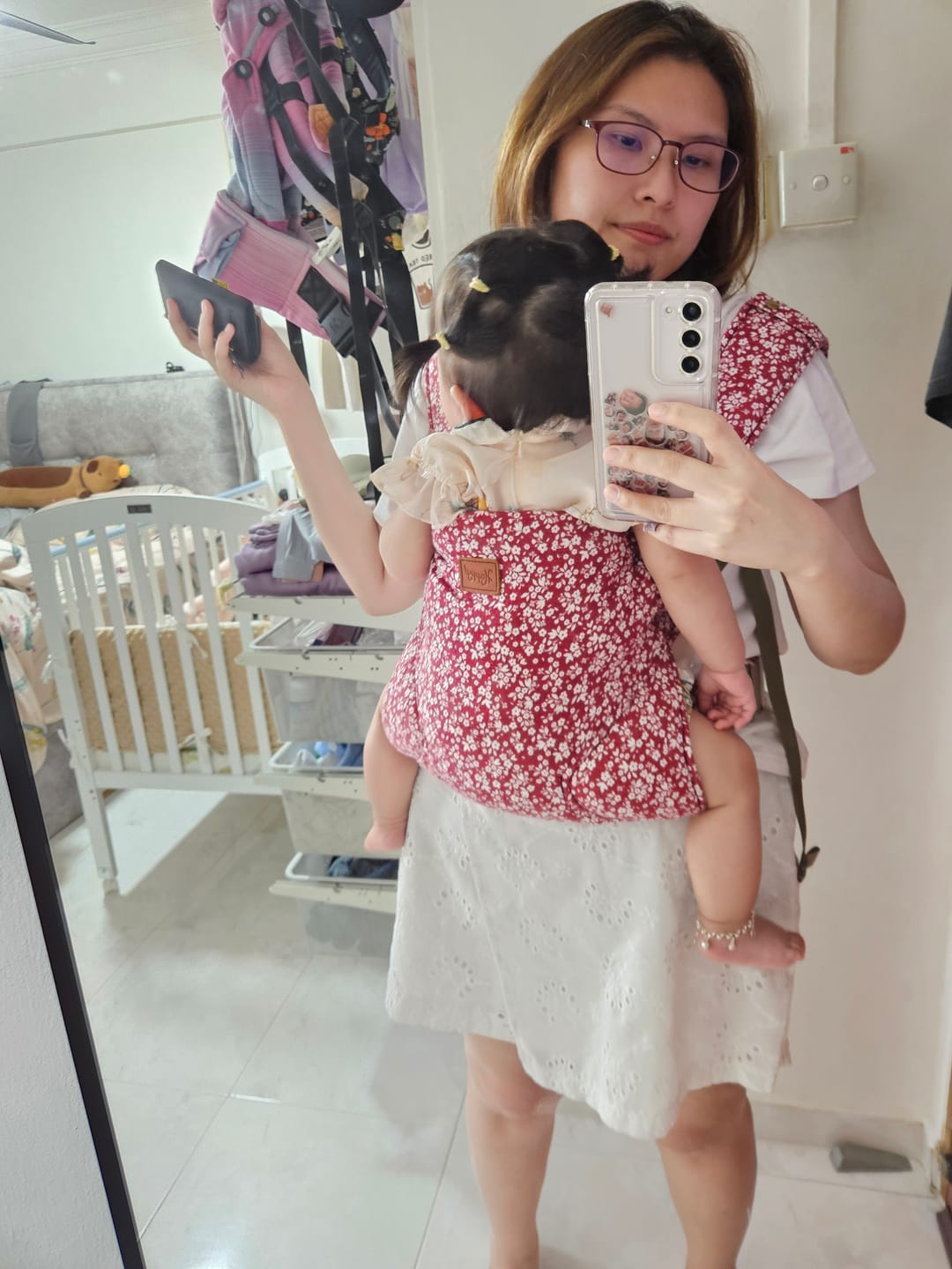 Customer photo review of Happy Baby Revolution (forward facing option)