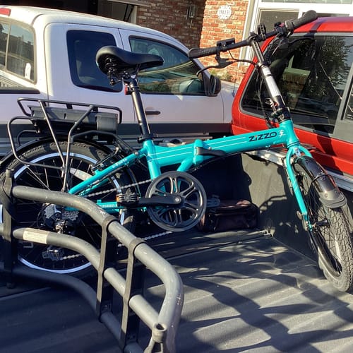 Customer photo review of ZiZZO Convertible e-bike; e-Forte