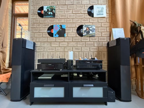 Customer photo review of CUSTOM VINYL RECORDS - WALL DECOR