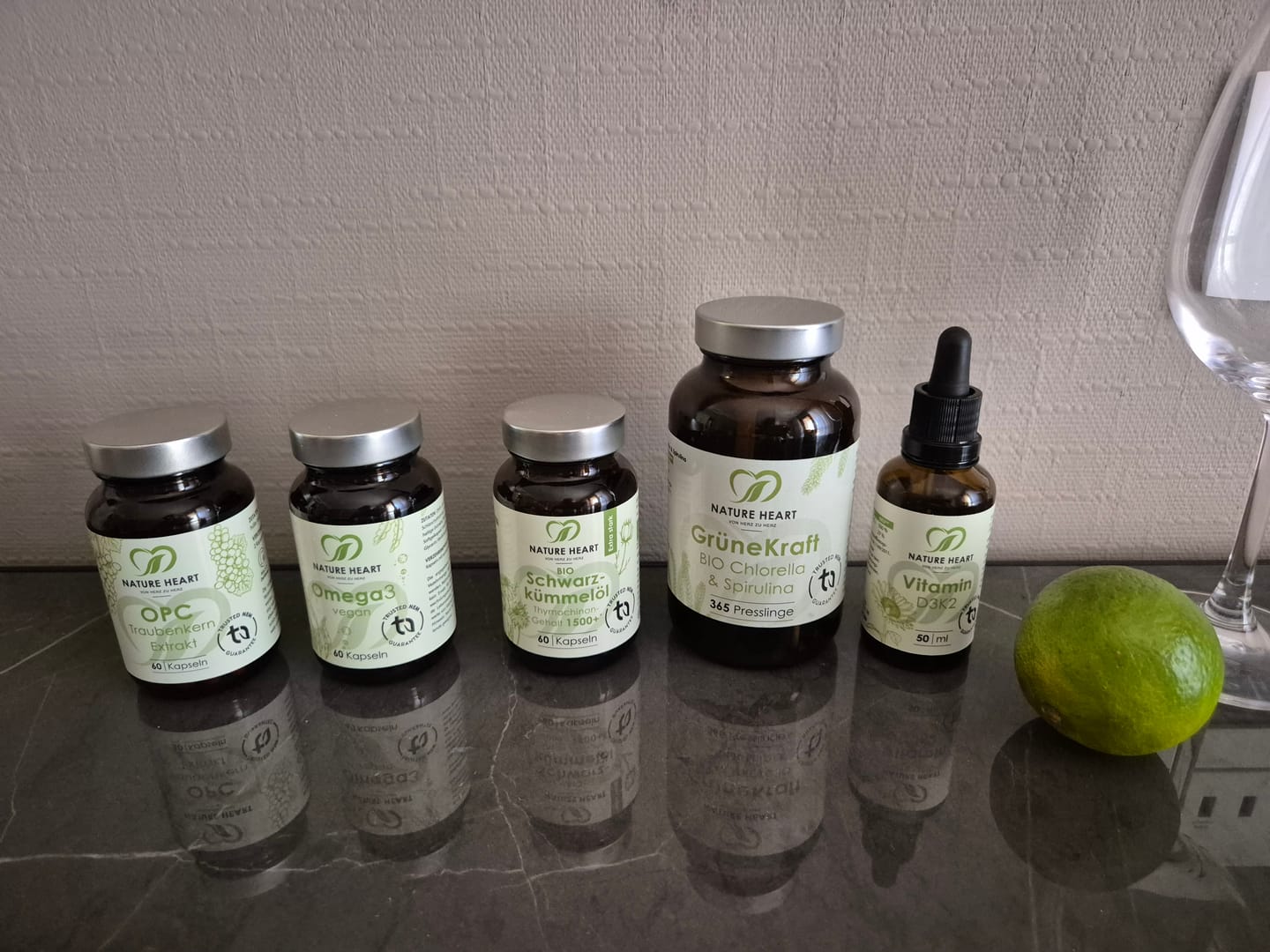 Customer photo review of Grüne Kraft - Bio Chlorella & Spirulina