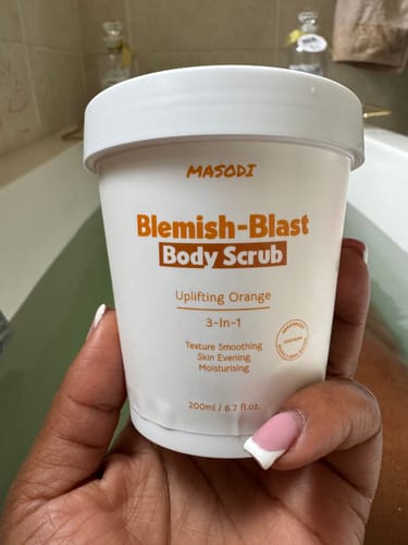 Customer photo review of Rinse-Off Body Moisturiser 200ml