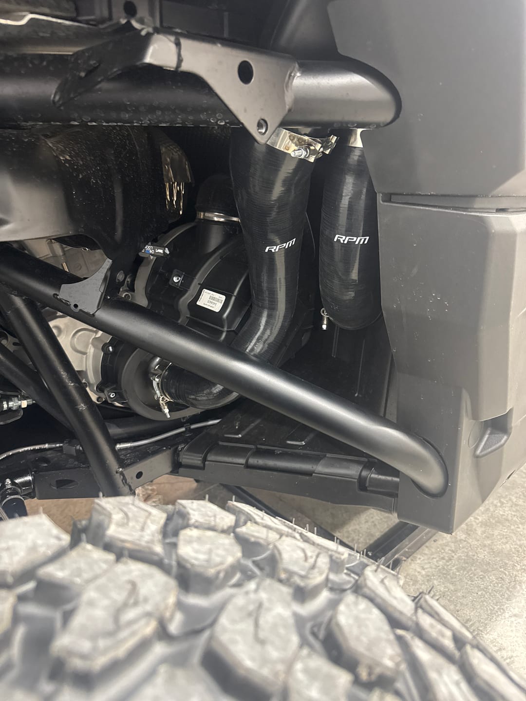 Customer photo review of RPM Polaris XPEDITION Silicone Intake Tube Kit