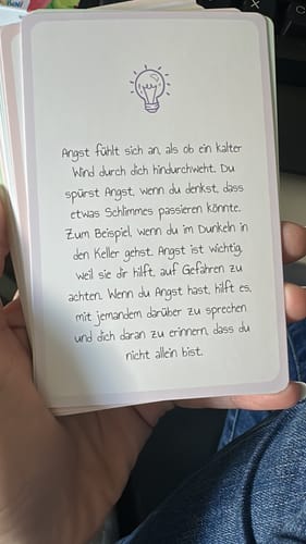 Customer photo review of Edubini Gefühlskarten für Kinder