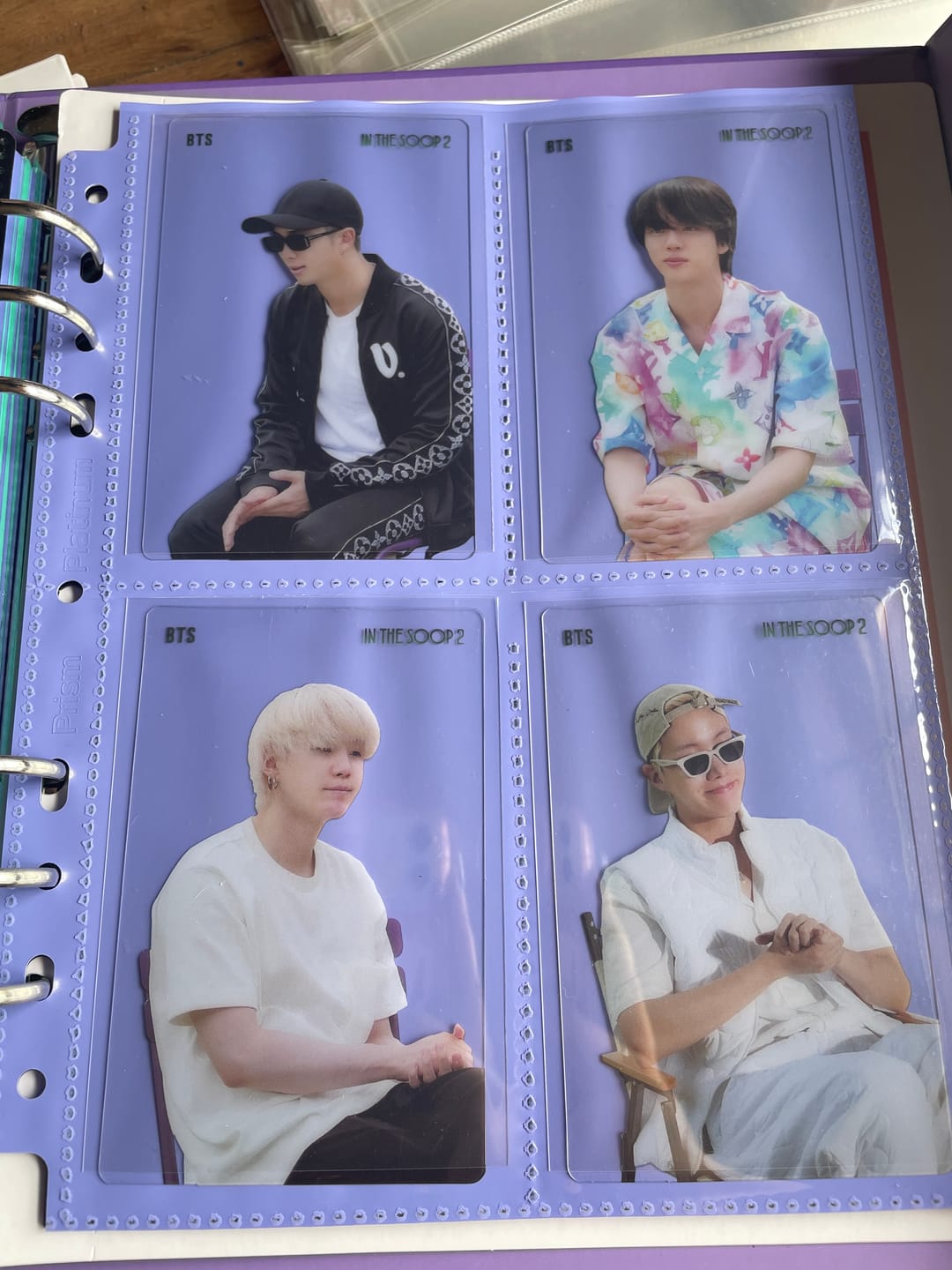 Customer photo review of Custom Colored A5 4-Pocket Pages - Mini Tour
