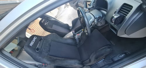 Customer photo review of Recaro SR3 Style Black Alcantara Recliner Seat - ADR Approved