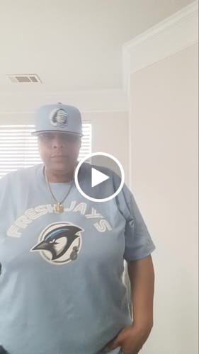 Customer video review of Fresh Jays - University Blue T-Shirt