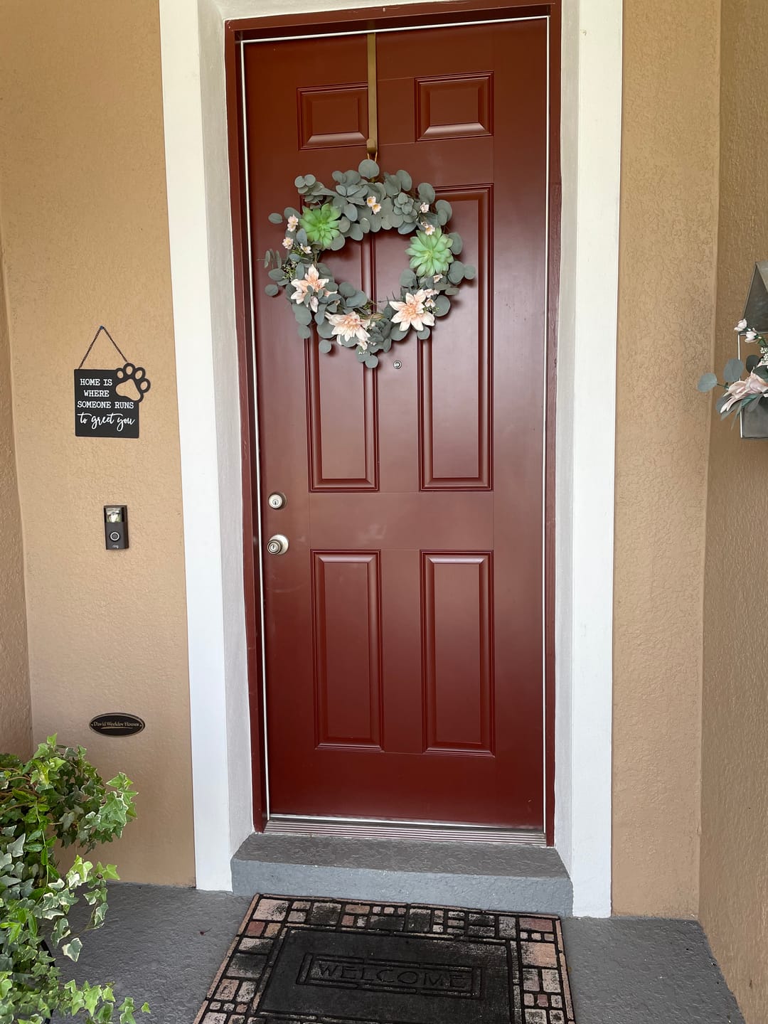Customer photo review of Wexford Glass and Frame Kit (Half Lite 24" x 38" Frame Size)