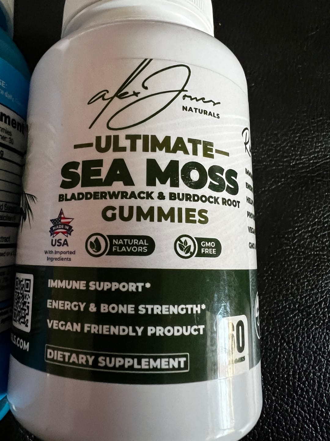 Customer photo review of Ultimate Seamoss Capsules With Bladderwrack & Burdock Root