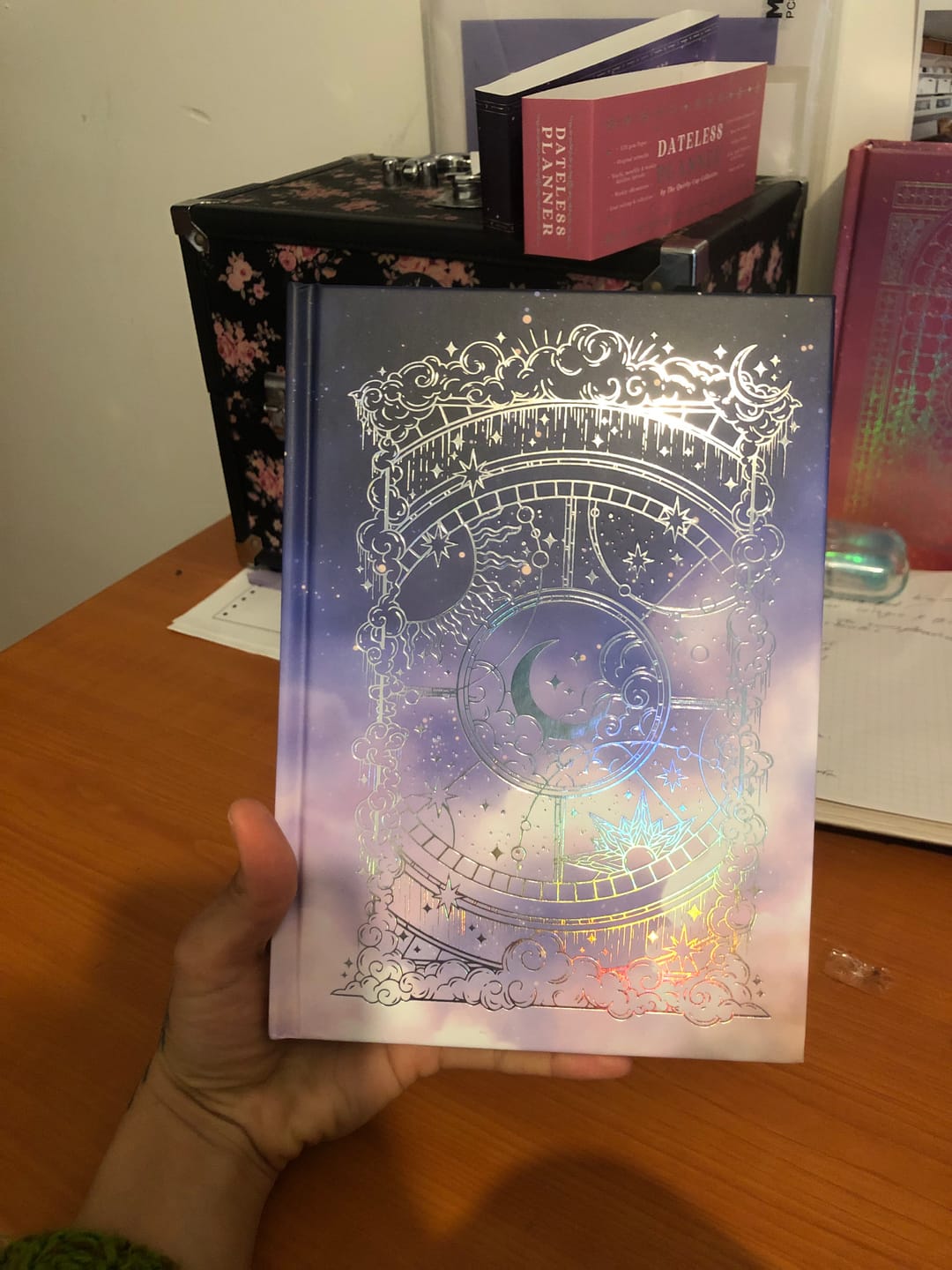 Customer photo review of Otherworldly Journal Blue
