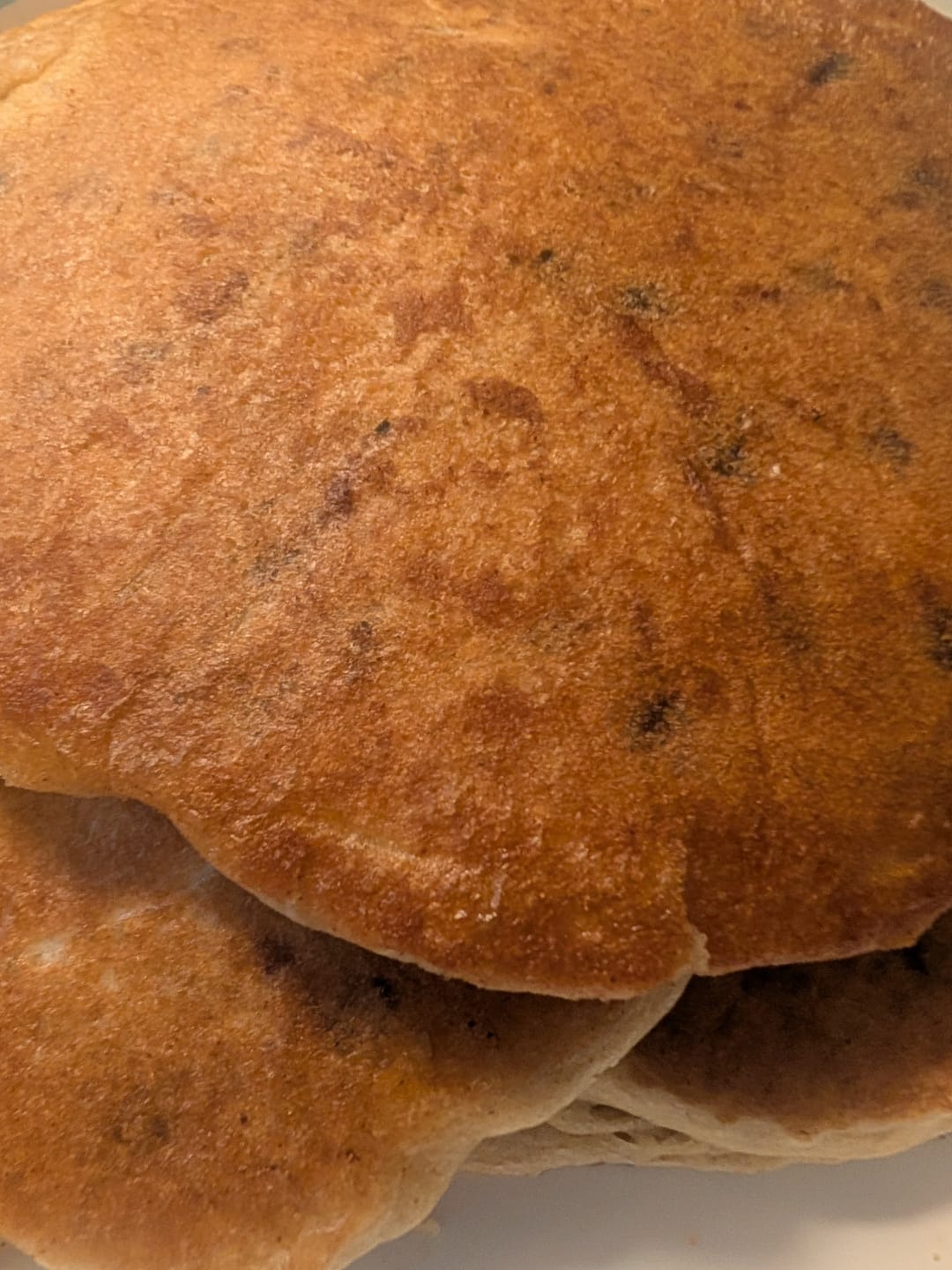 Customer photo review of Cousin T's Gourmet Chocolate Chip Gourmet Pancake Mix