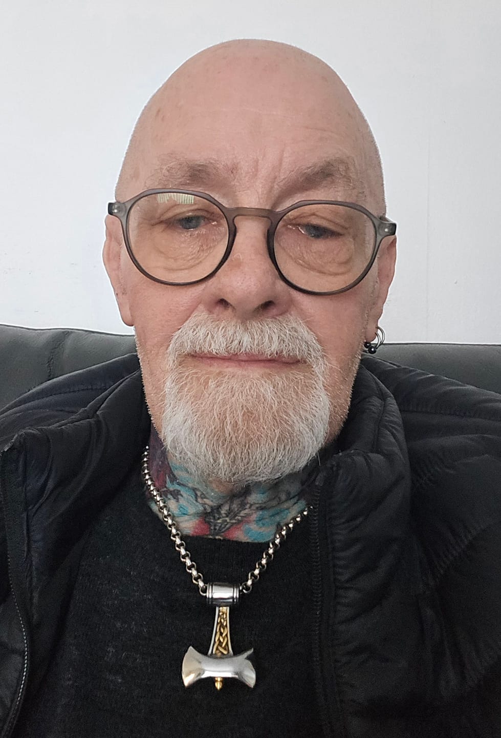 Customer photo review of Vikings Axe Necklaces