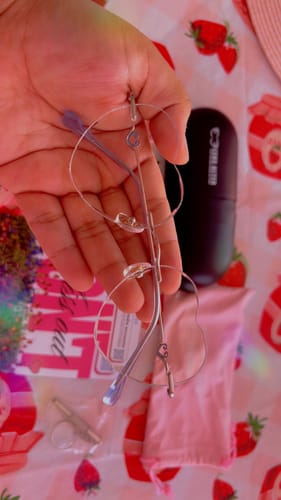 Customer photo review of Lovie Eyeglasses