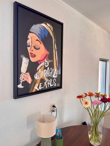 Customer photo review of Champagne and pearls